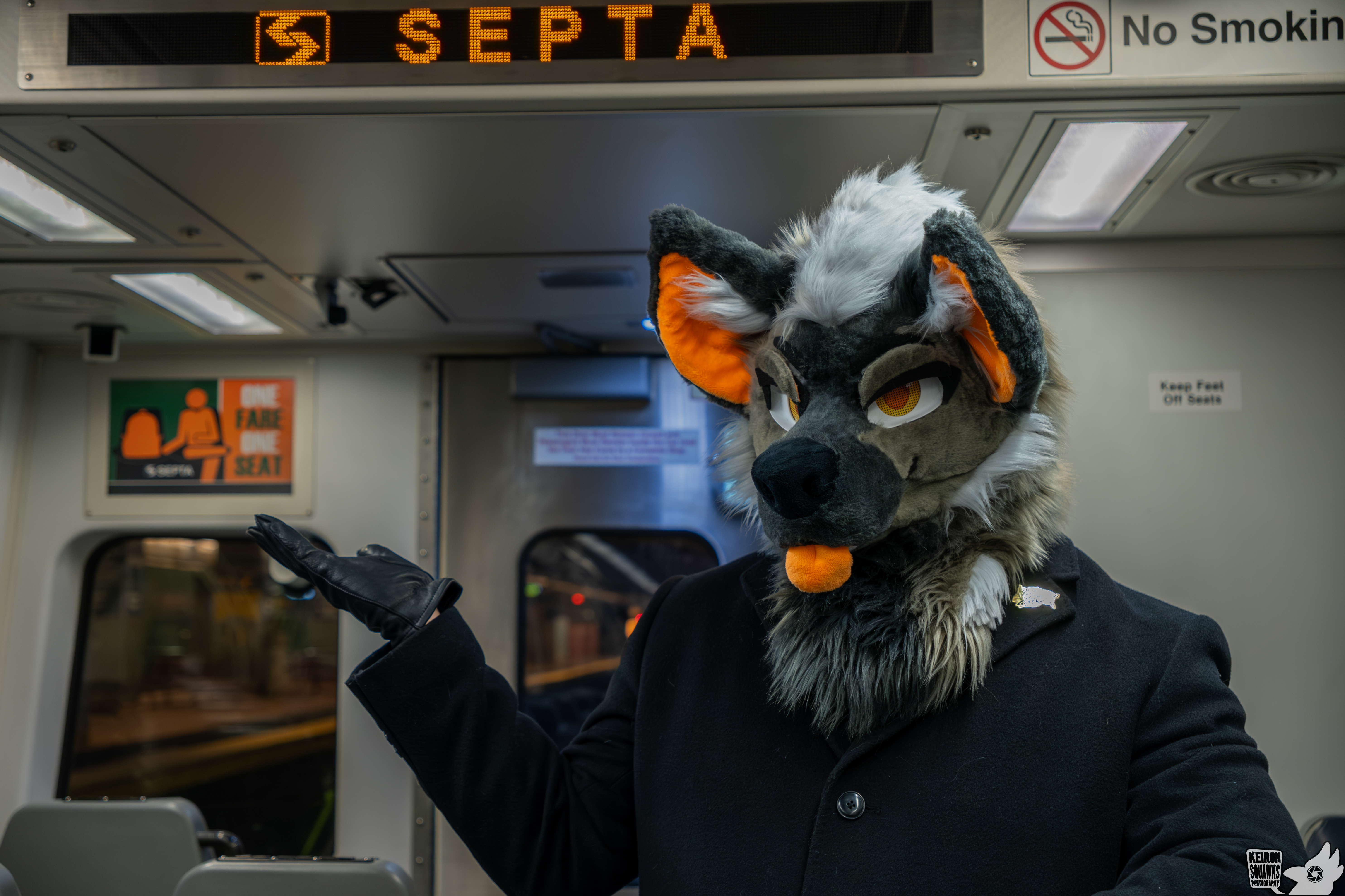 SEPTA FurRide photoshoot